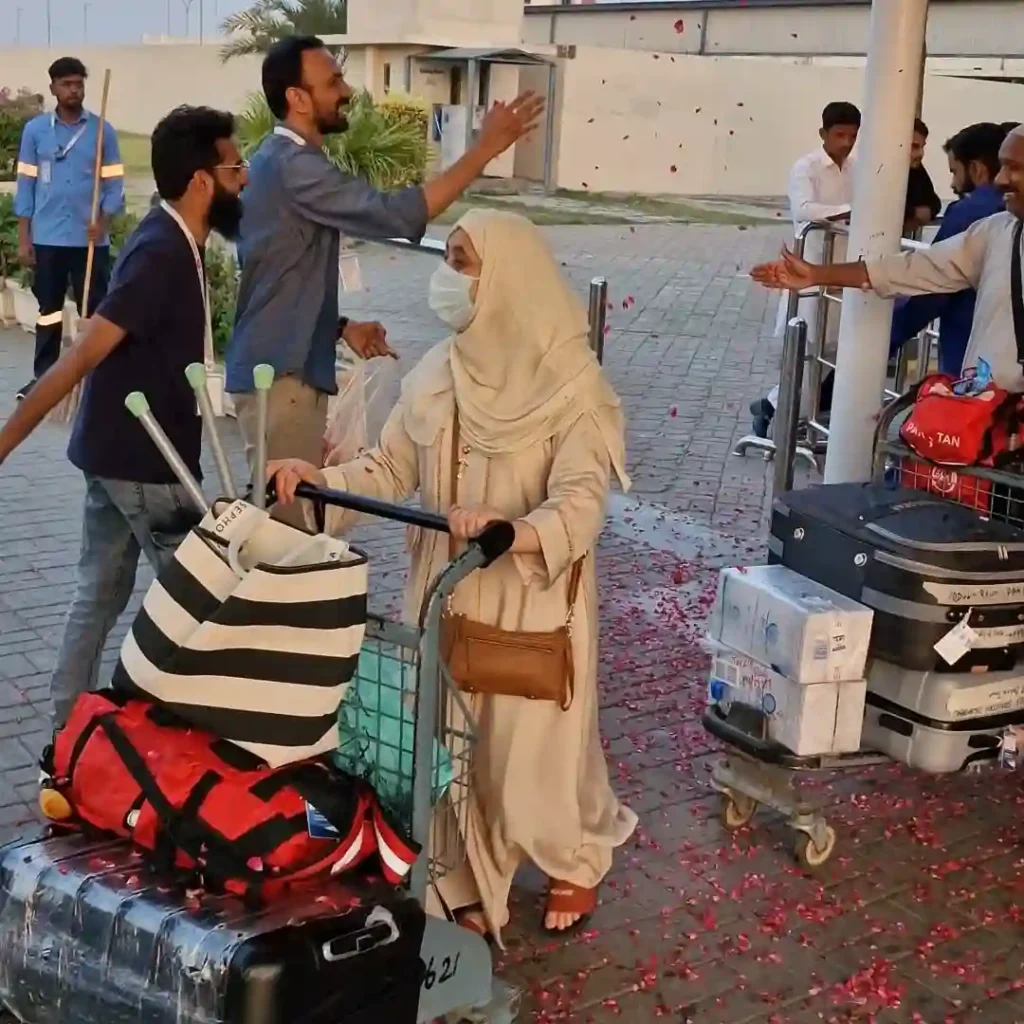 Our Team is Welcoming Our Hajj 2026 pilgrims at Sialkot Airport