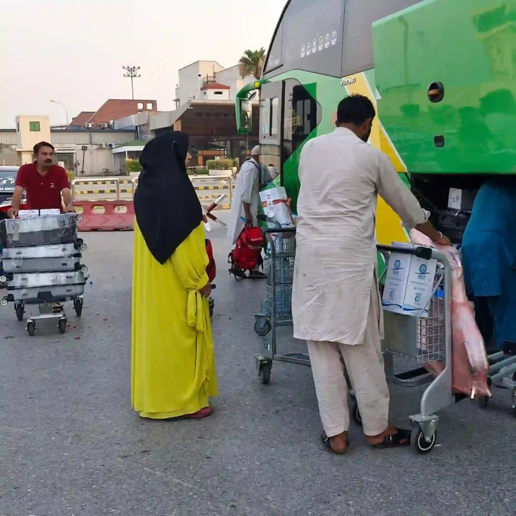 Our Team is Welcoming Our Hajj 2026 pilgrims at Sialkot Airport