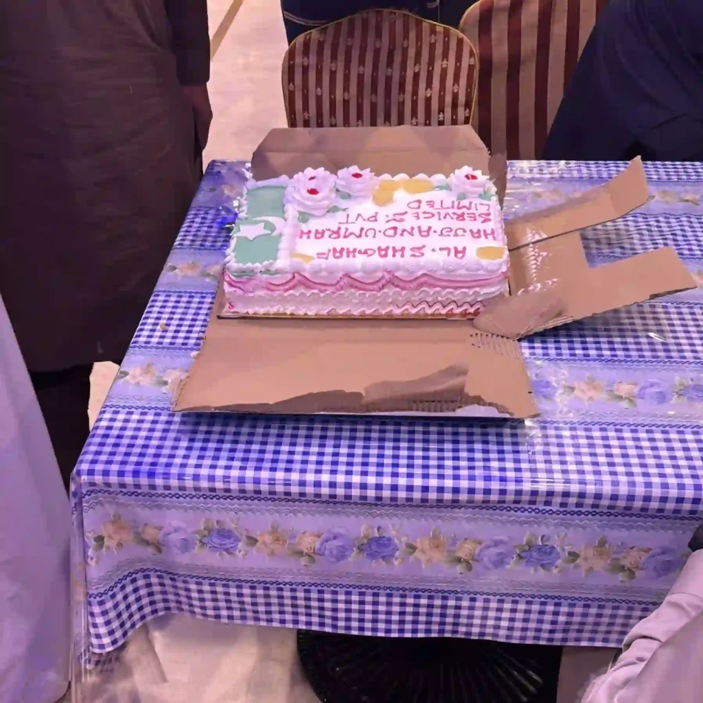 Our Respected Pilgrims Organized a Farewell Gathering as a Gesture of Appreciation for the Efforts of Team